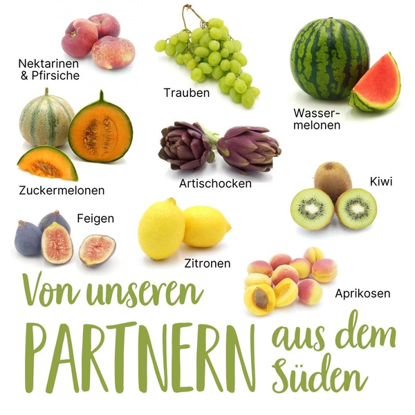 Saisonkalender Juli Süden