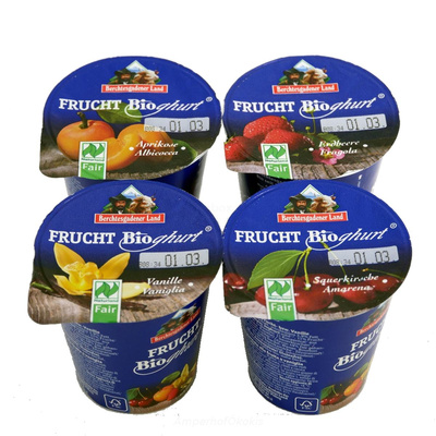 Produktfoto zu Berchtesg. Land Joghurt Mix 4x150g