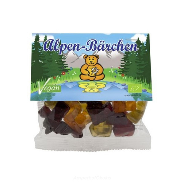 Produktfoto zu Alpen Bärchen 75 g