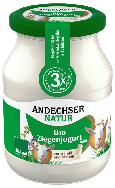 Produktfoto zu Ziegenjoghurt mild 500 g