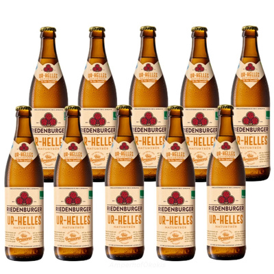 Produktfoto zu Riedenburger Ur-Helles 10x0,5 l