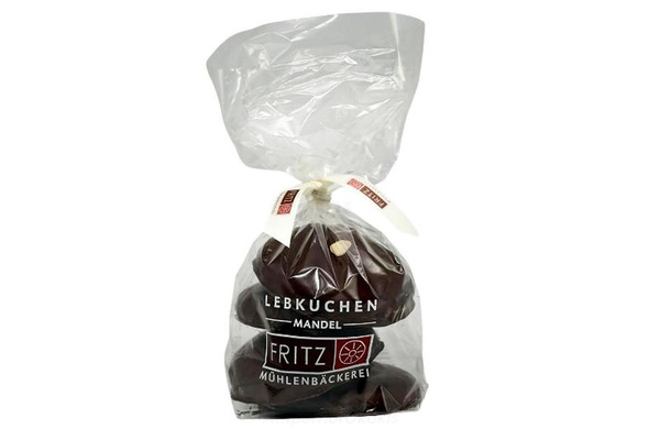 Produktfoto zu Lebkuchen Zartbitter-Mandel 4 Stück, 360 g