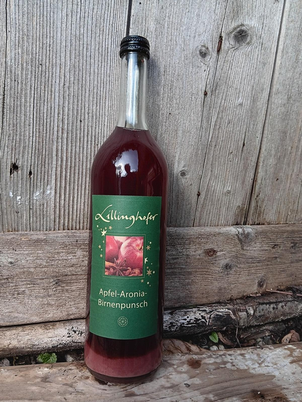 Produktfoto zu Lillinghofer Aronia Birnen Punsch 0,7 l