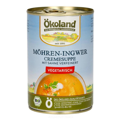 Produktfoto zu Möhren Ingwer Cremesuppe 400 g