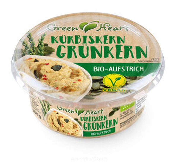 Produktfoto zu Aufstrich Kürbis-Grünkern, vegan 150g
