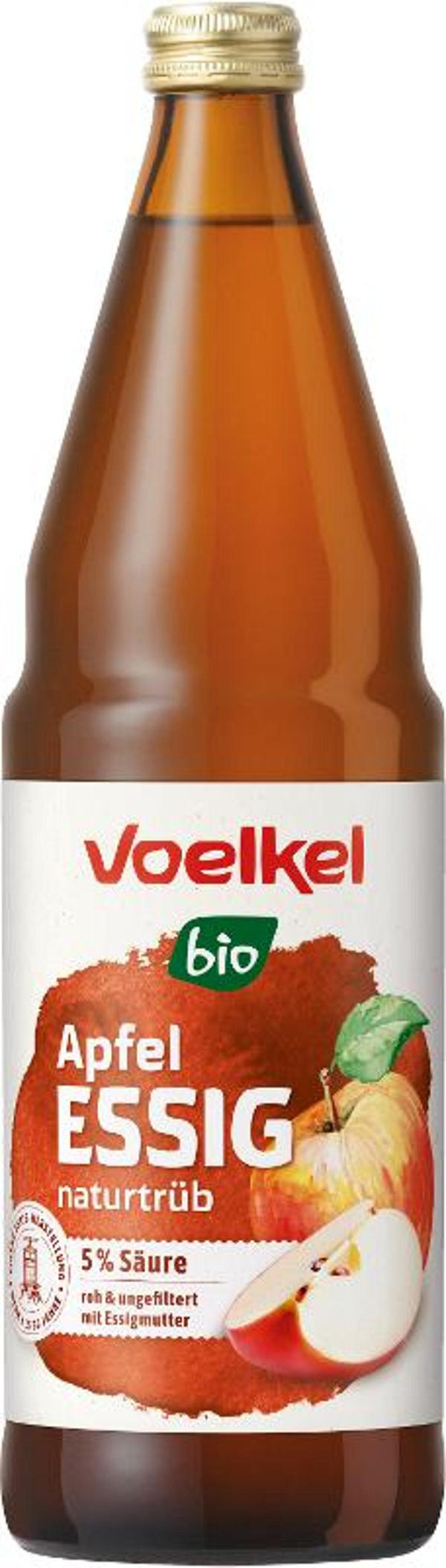 Produktfoto zu Apfelessig naturtrüb 0,75 l