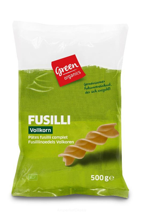 product photo for Green Vollkorn Fusilli 500 g