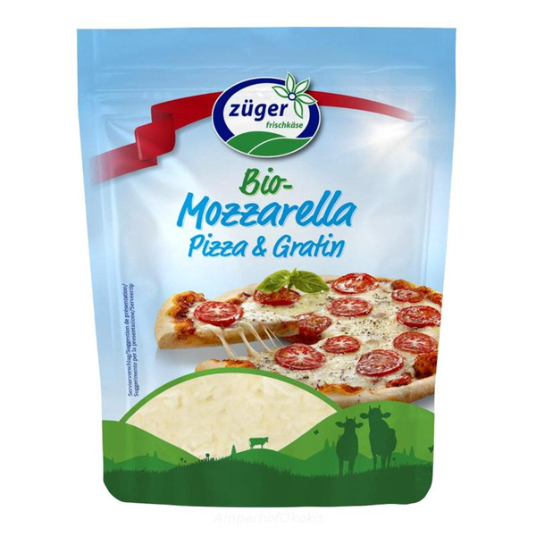 Produktfoto zu Bio-Mozzarella gerieben 150g