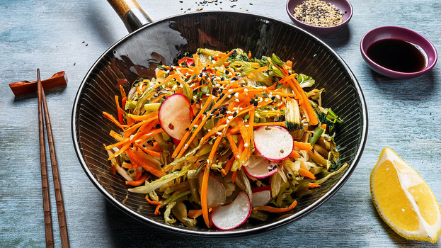 Rezeptbild für Asiatische Rettichpfanne