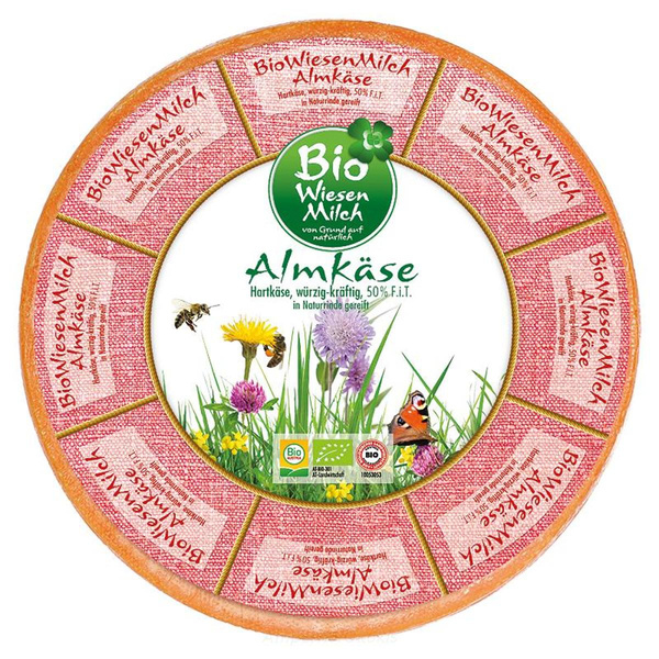 product photo for Wiesenmilch Almkäse 14 Monate180g