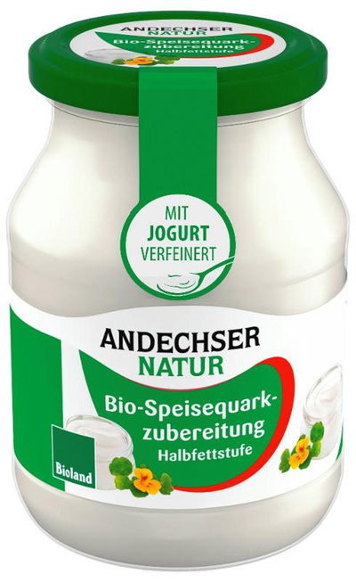 Produktfoto zu Speisequarkzubereitung  20% 500g im Glas