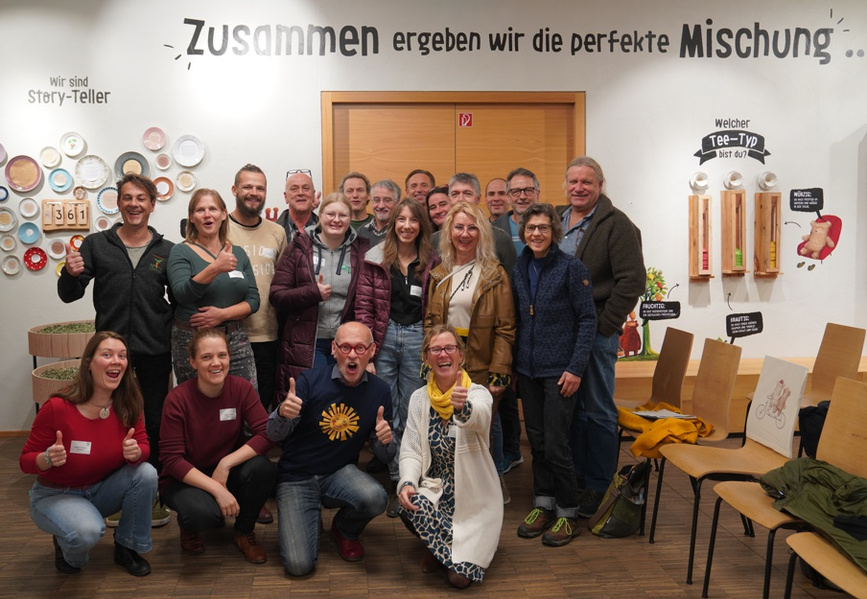 Gruppenfoto bei Sonnentor