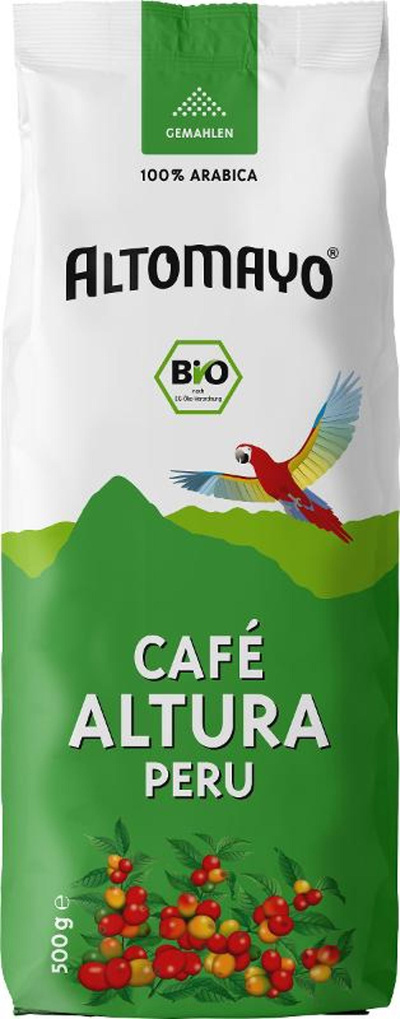 Produktfoto zu Altomayo Kaffee gemahlen 500 g