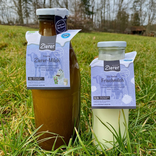 Zierer Milch ist ab sofort aus