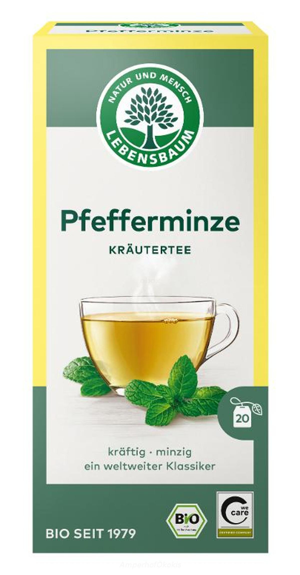 Produktfoto zu Pfefferminztee, 20 Teebeutel
