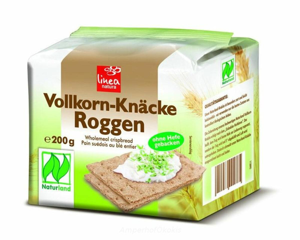 Produktfoto zu Roggen Knäcke Vollkorn 200 g