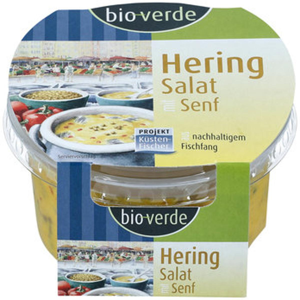 product photo for Küstenfischer Heringsalat in Senf-Marinade 150g