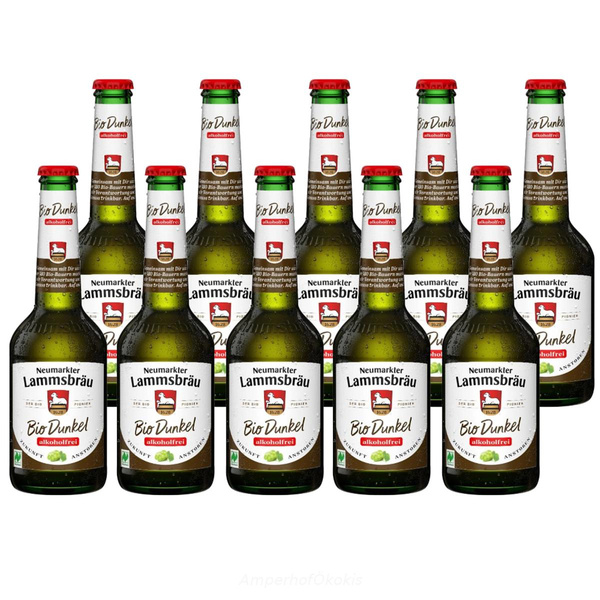 Produktfoto zu Neumarkter Dunkel alkoholfrei 10x0,33 l