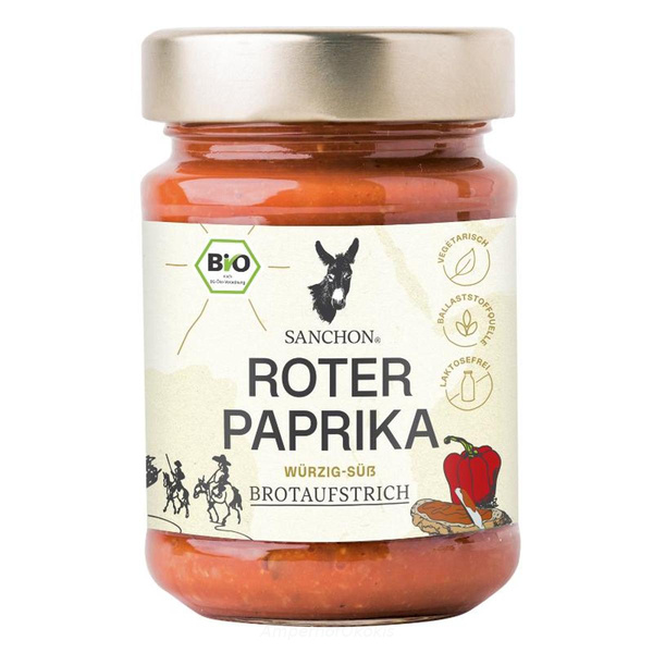 Produktfoto zu Brotaufstrich Roter Paprika 190 g