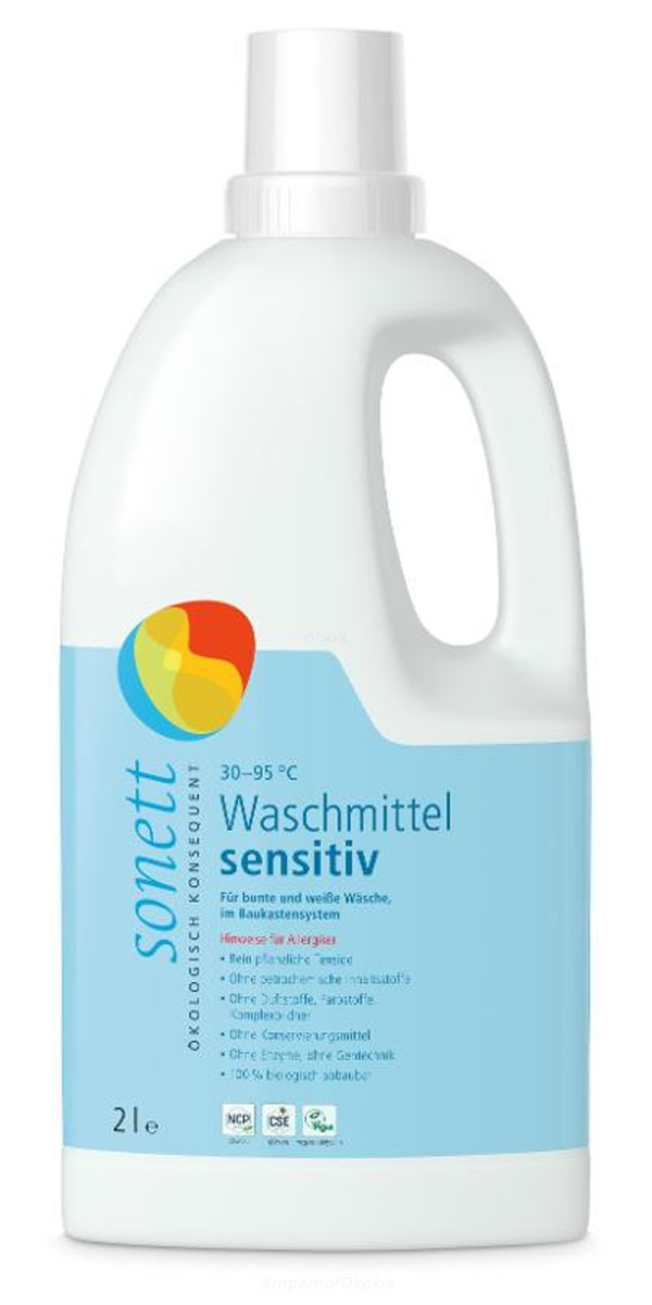 product photo for Flüssigwaschmittel sensitiv 2 l