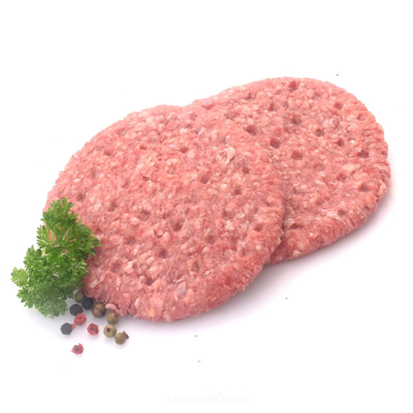 product photo for Hamburger Rinder - Patties 2 Stück 240g