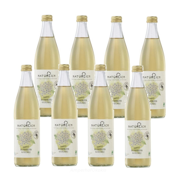 Produktfoto zu Holunderblütenschorle 10x0,5 l