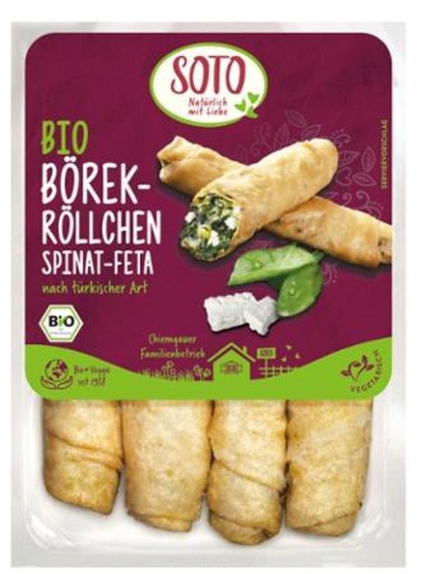 product photo for Börek Röllchen Spinat Feta 190g