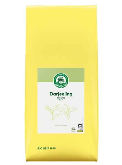 Produktfoto zu Grüntee Darjeeling Blatt 1 kg