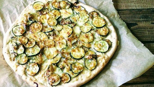 Rezeptbild für Zucchini-Pizza