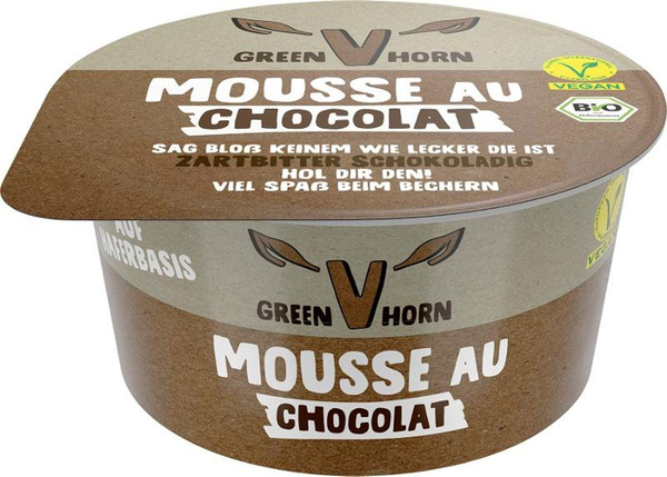 Produktfoto zu Greenhorn vegane Mousse au chocolat 100g