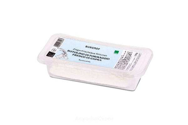 Produktfoto zu Ziegenfrischkäse Rolle Natur 100g