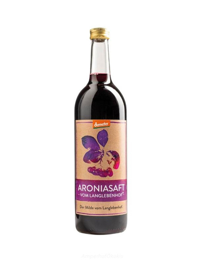 Produktfoto zu Aroniasaft 0,75 l