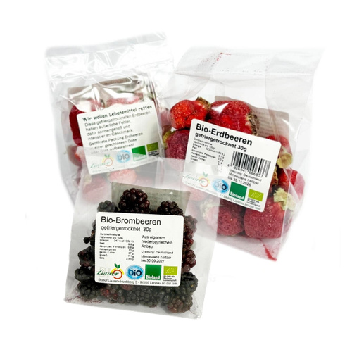 Tiefgefrorene Beeren