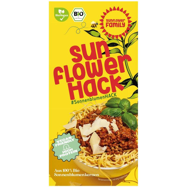 Produktfoto zu Sonnenblumen Hack pur 76 g