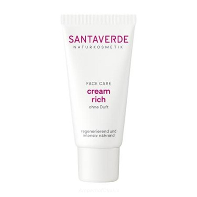 Produktfoto zu Aloe Vera Creme rich ohne Duft 30 ml