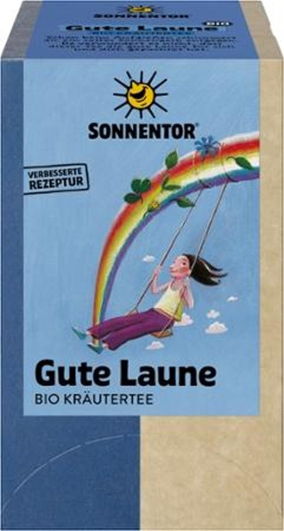 Produktfoto zu Gute Laune Kräutertee, 20 Teebeutel