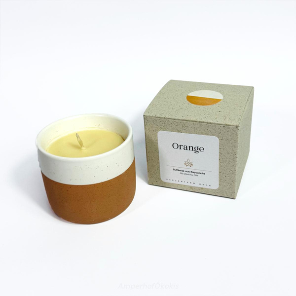 Produktfoto zu Duftkerze Orange