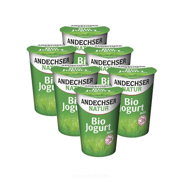 product photo for Joghurt mild natur 6x500 g