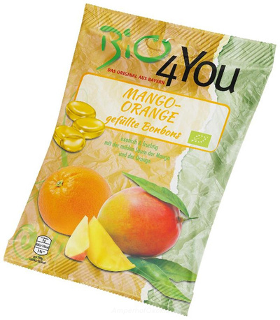 Produktfoto zu Bonbon Mango Orange 75 g
