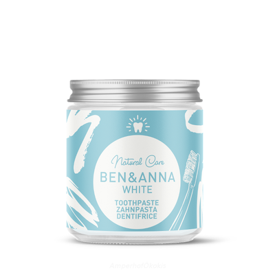 Produktfoto zu Zahnpasta White im Glas 100 g