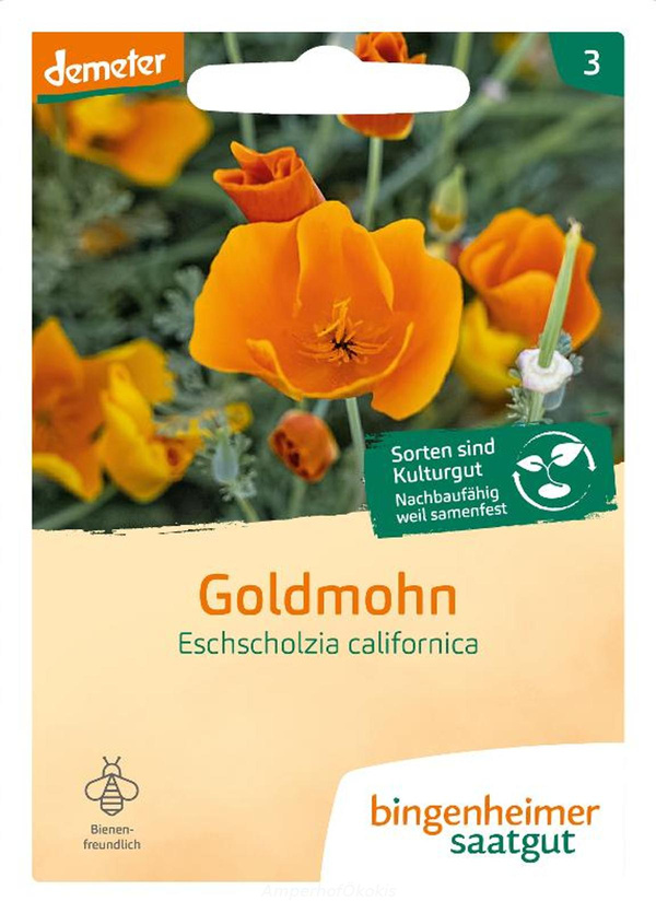 Produktfoto zu Saat: Goldmohn