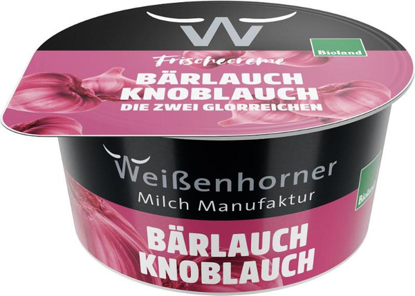 Produktfoto zu Weißenh. Frischecreme Bärlauch Knoblauch 150g