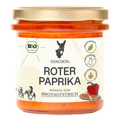 Produktfoto zu Brotaufstrich Roter Paprika 150 g