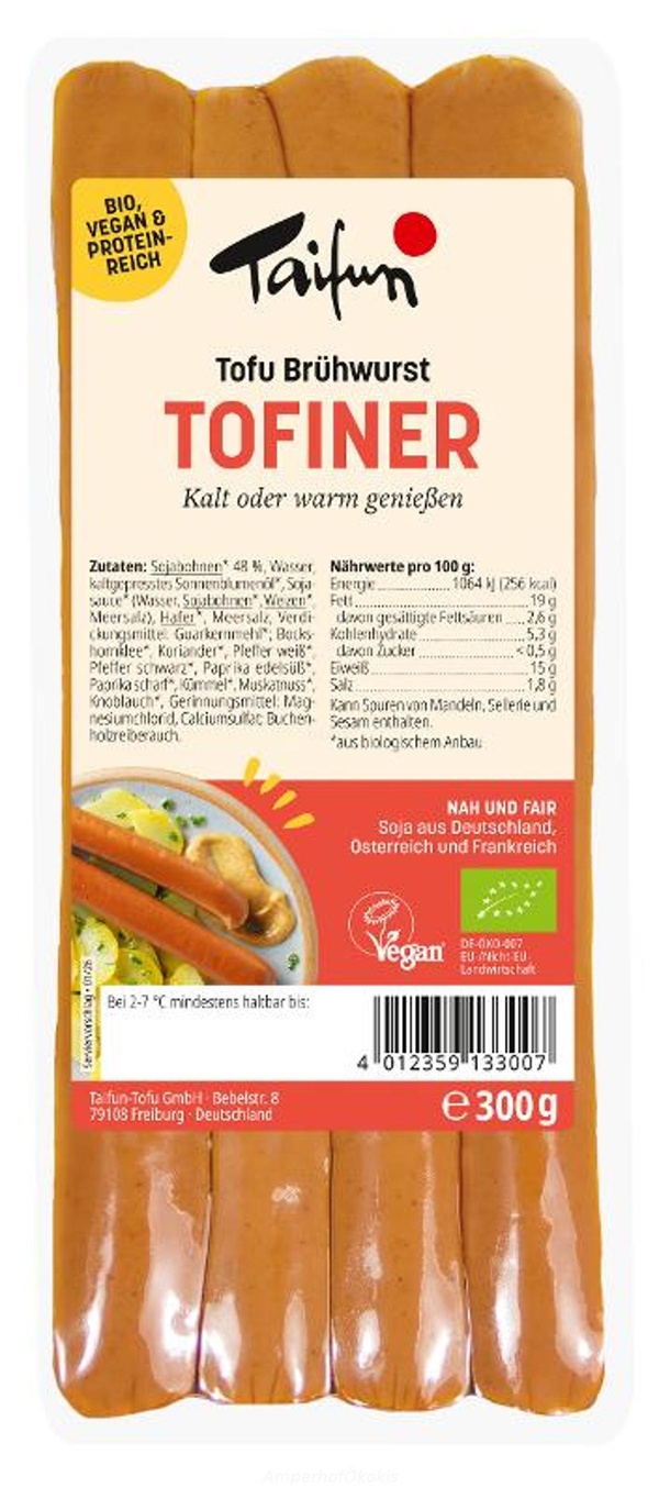 Produktfoto zu Tofiner 300g