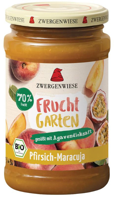 Produktfoto zu Fruchtgarten Pfirsich Maracuja 225 g