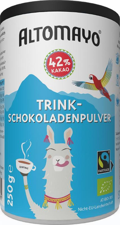 Produktfoto zu Altomayo Trinkschokolade 250 g