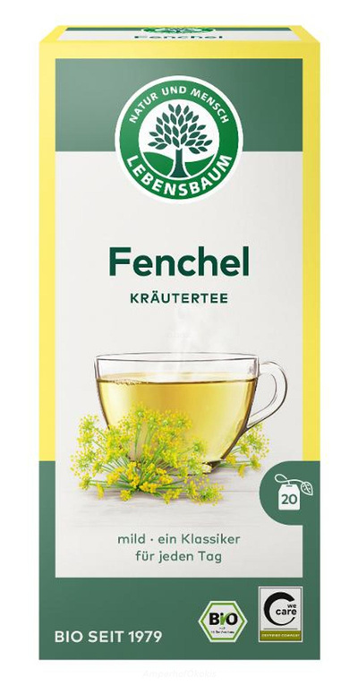 Produktfoto zu Fencheltee, 20 Teebeutel