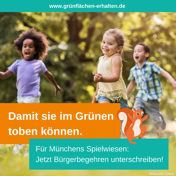 Bündnis Münchens Grünflächen erhalten