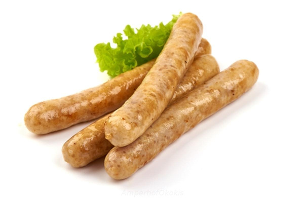 Produktfoto zu Feine Bratwürstl aus Lammfleisch 4 Stück, ca. 200g med. Kräuter