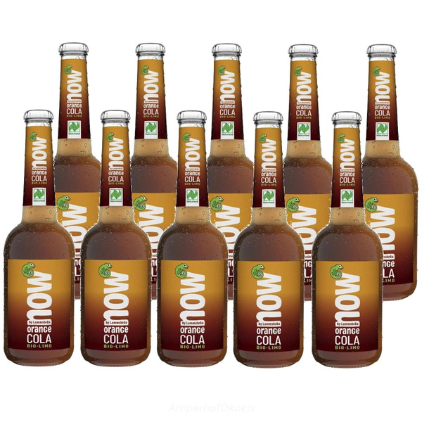 product photo for now Orange Cola 10x0,33 l